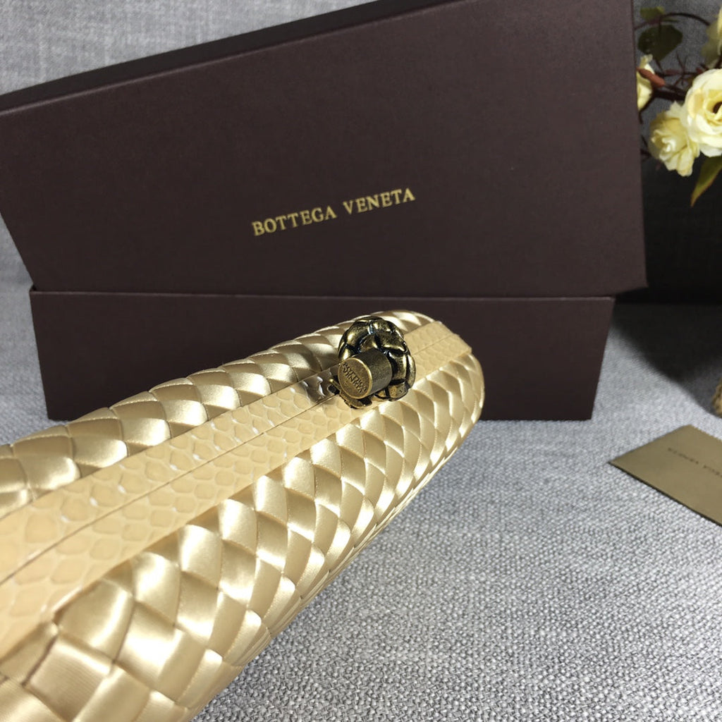 Bottega Veneta Stretch Box Knot 754783 Yellow