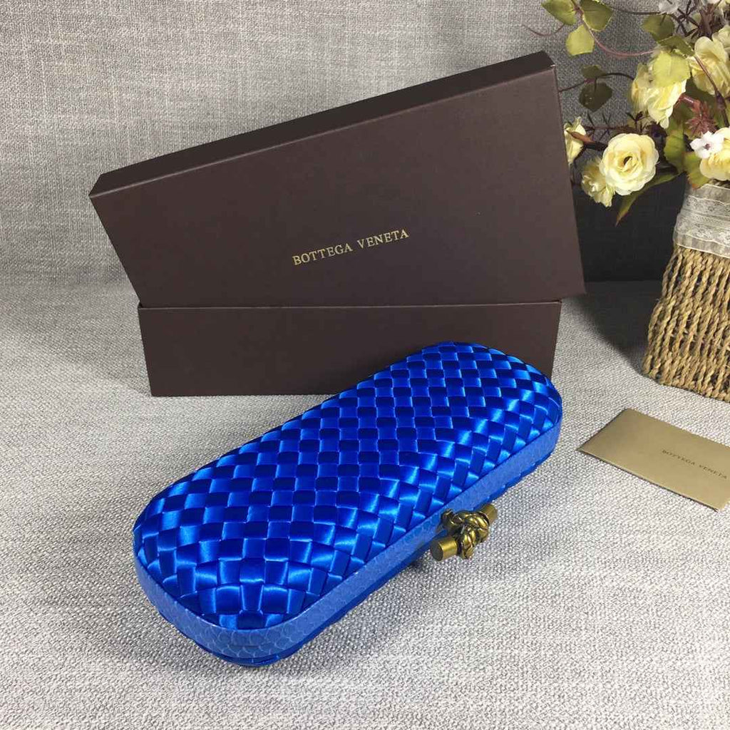 Bottega Veneta Stretch Box Knot 754783 Blue