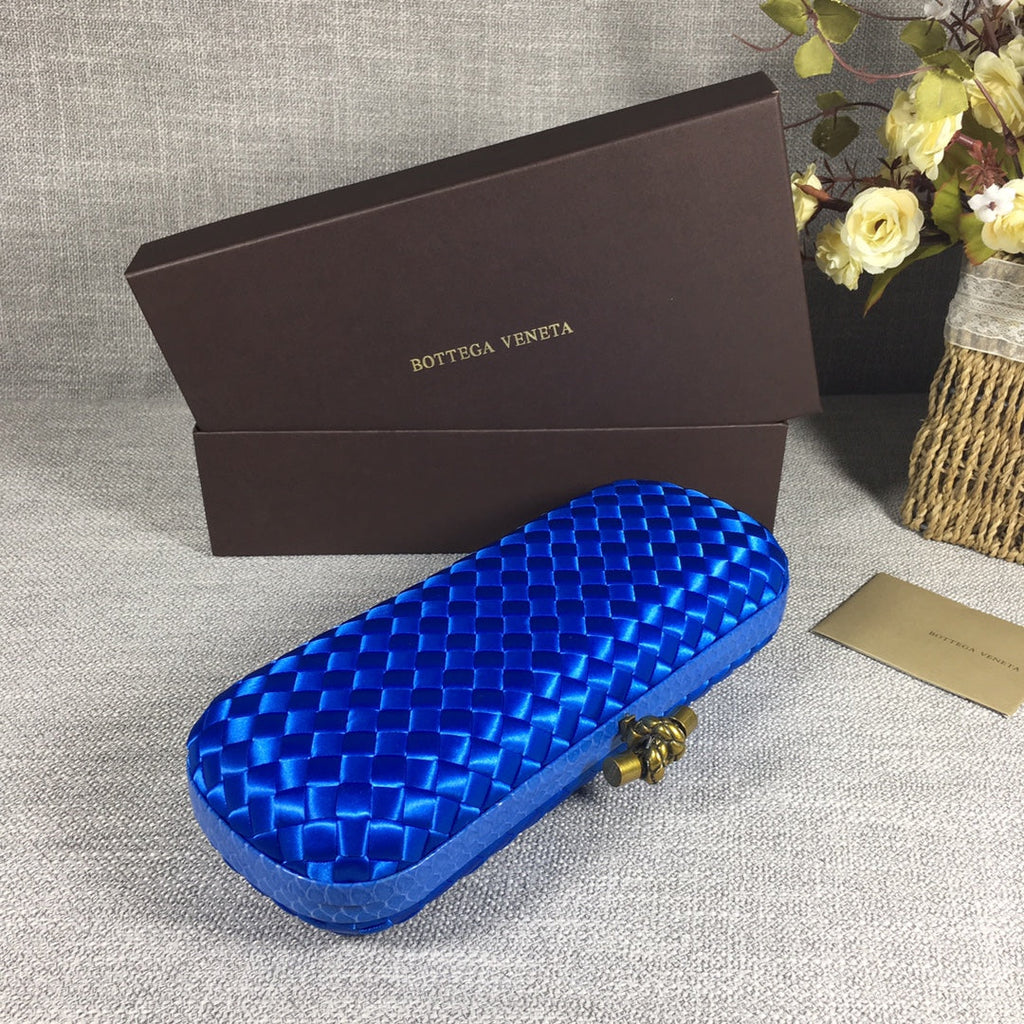 Bottega Veneta Stretch Box Knot 754783 Blue