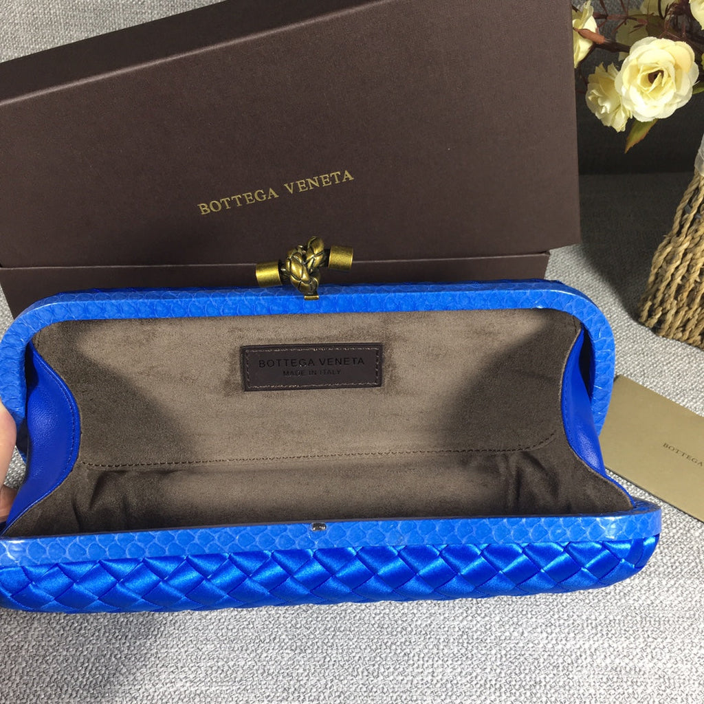 Bottega Veneta Stretch Box Knot 754783 Blue