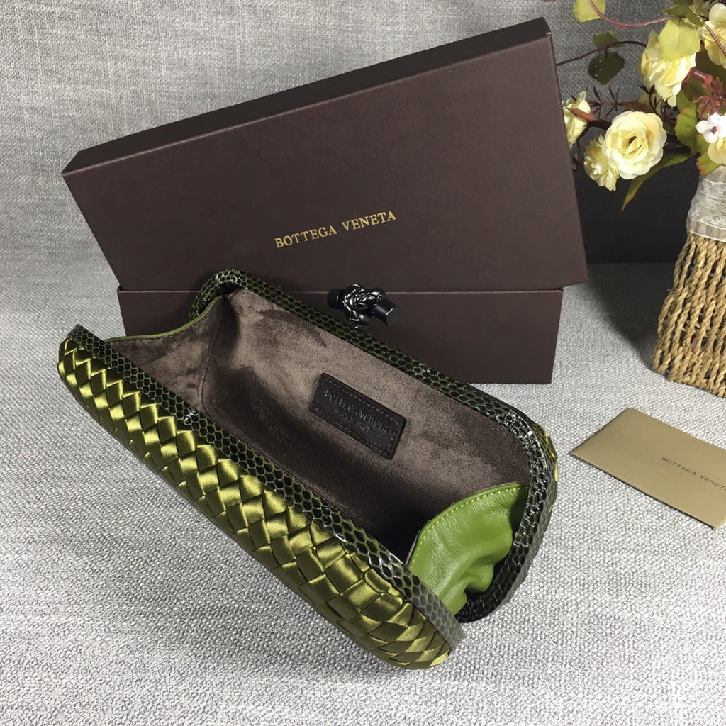 Bottega Veneta Stretch Box Knot 754783 Green