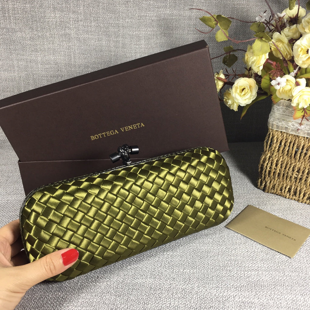 Bottega Veneta Stretch Box Knot 754783 Green