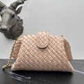 Bottega Veneta Teen Lauren 1980 With Chain 785807 Lambskin Light Pink