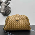 Bottega Veneta Teen Lauren 1980 With Chain 785807 Lambskin Dark Beige