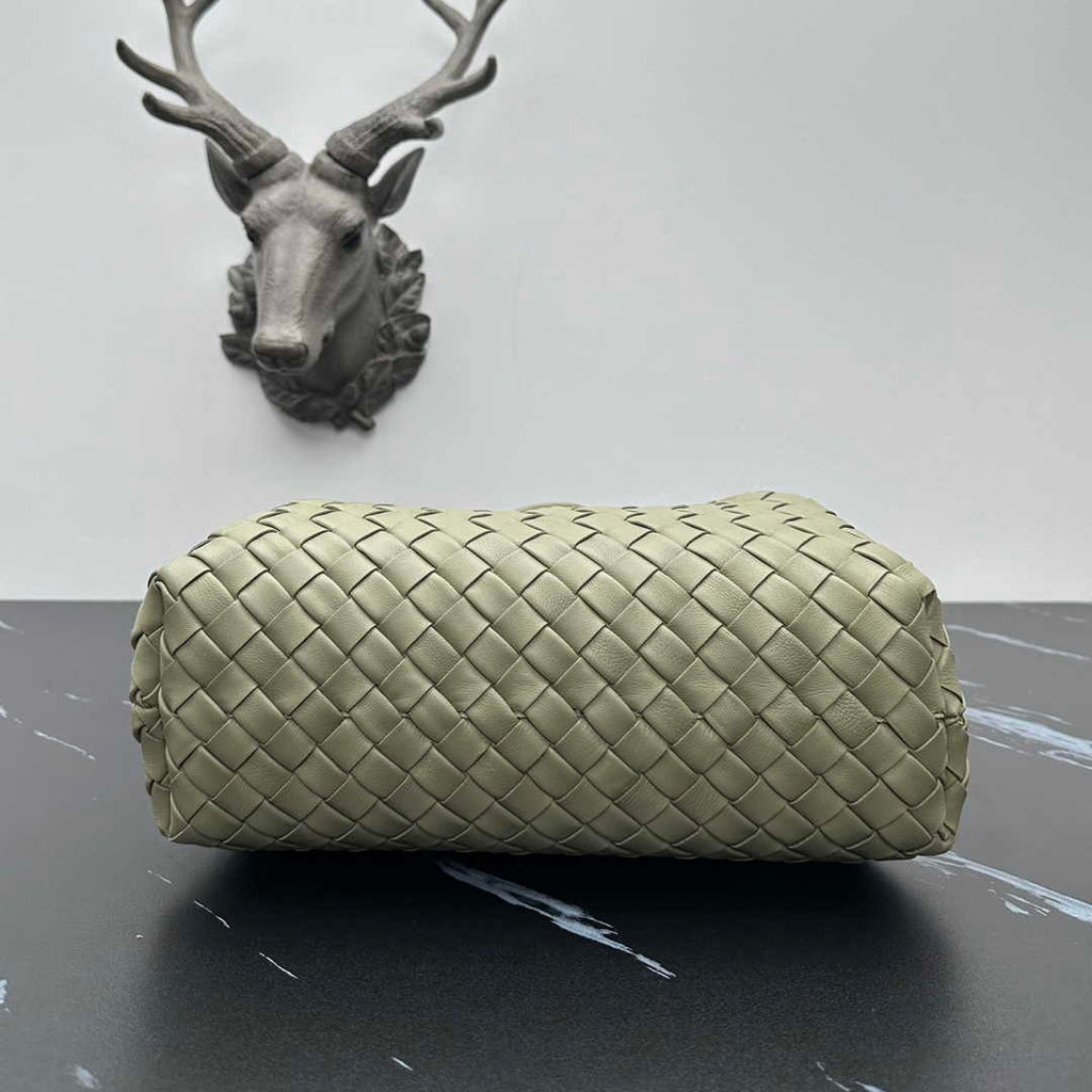 Bottega Veneta Teen Lauren 1980 With Chain 785807 Lambskin Light Green