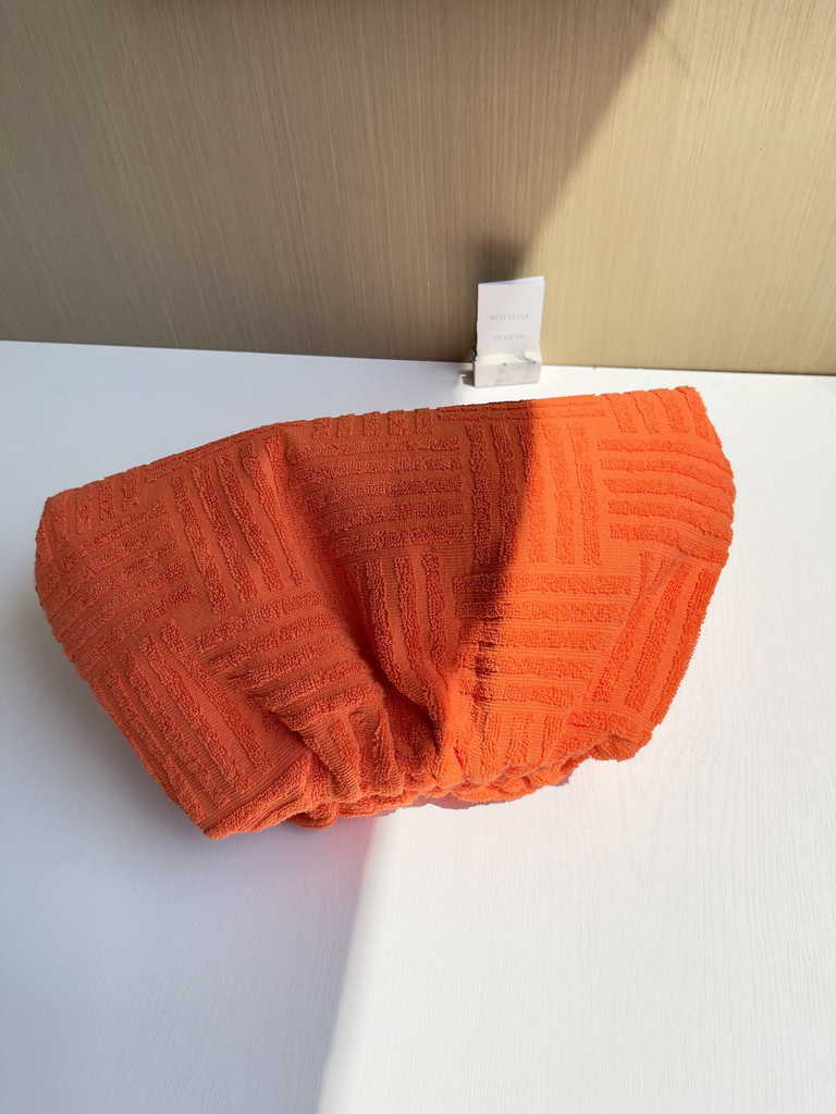 Bottega Veneta clutch 576227 Nylon Orange