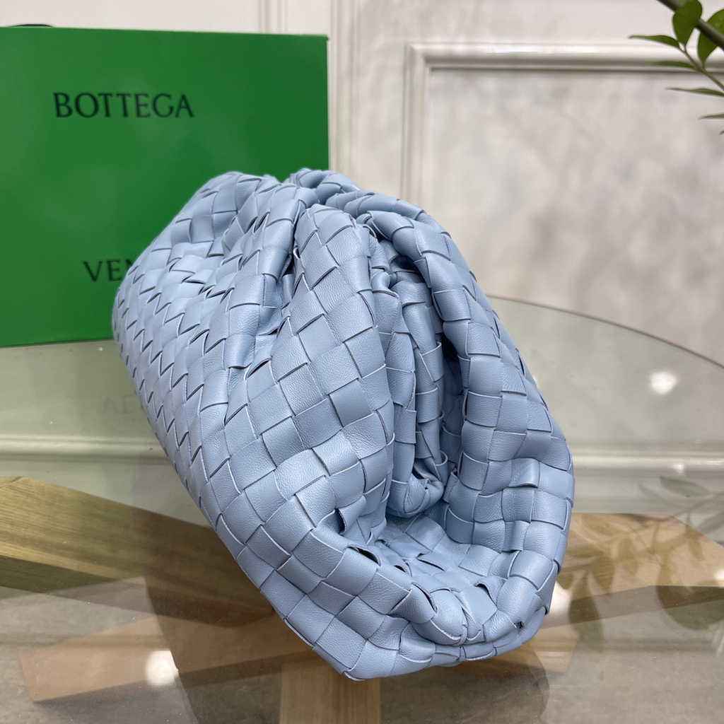 Bottega Veneta Teen Pouch 576175 Light Blue