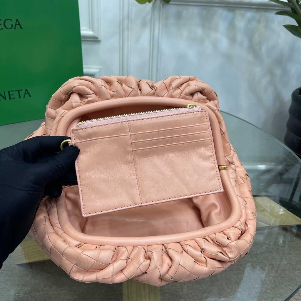 Bottega Veneta Teen Pouch 576175 Light Pink