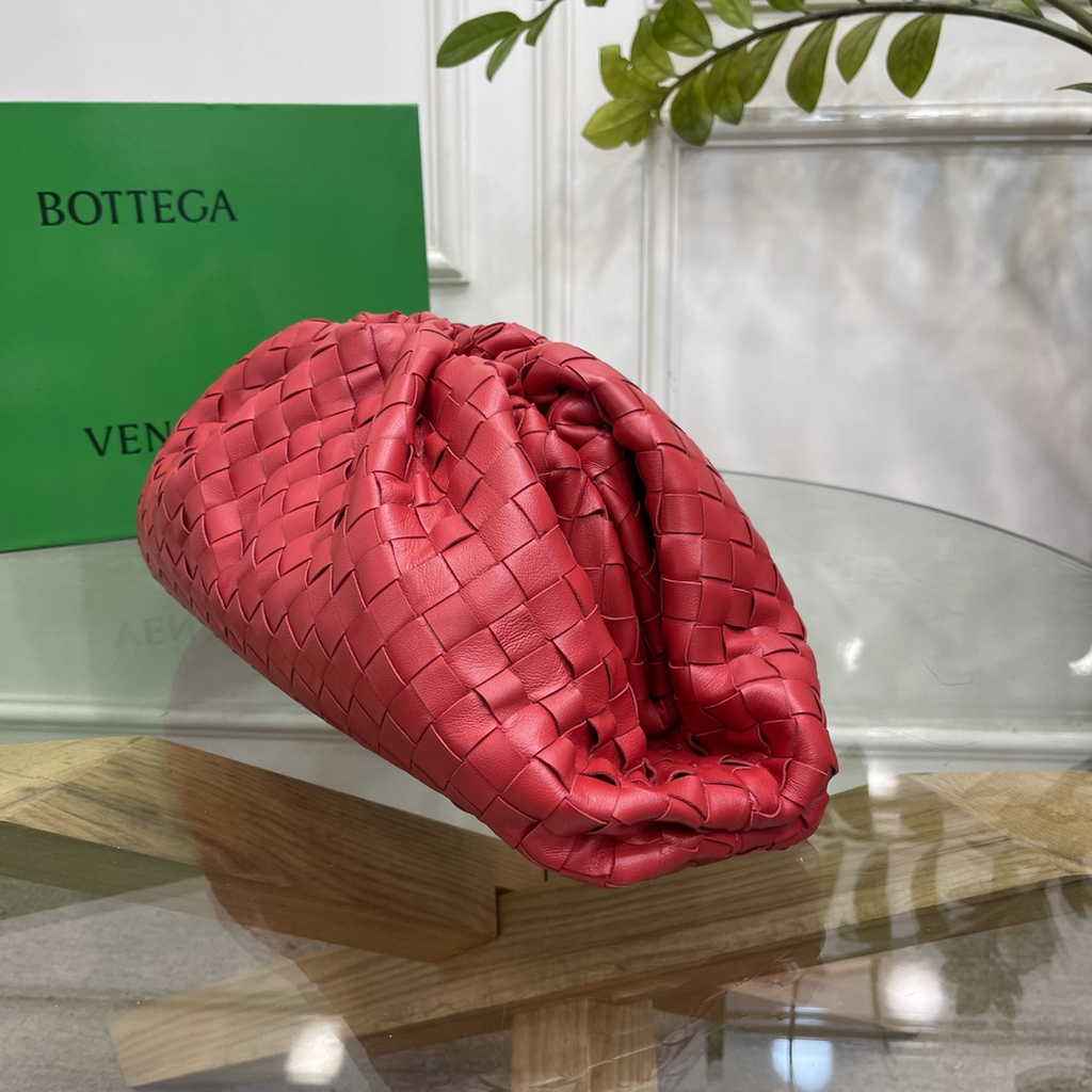 Bottega Veneta Teen Pouch 576175 Red