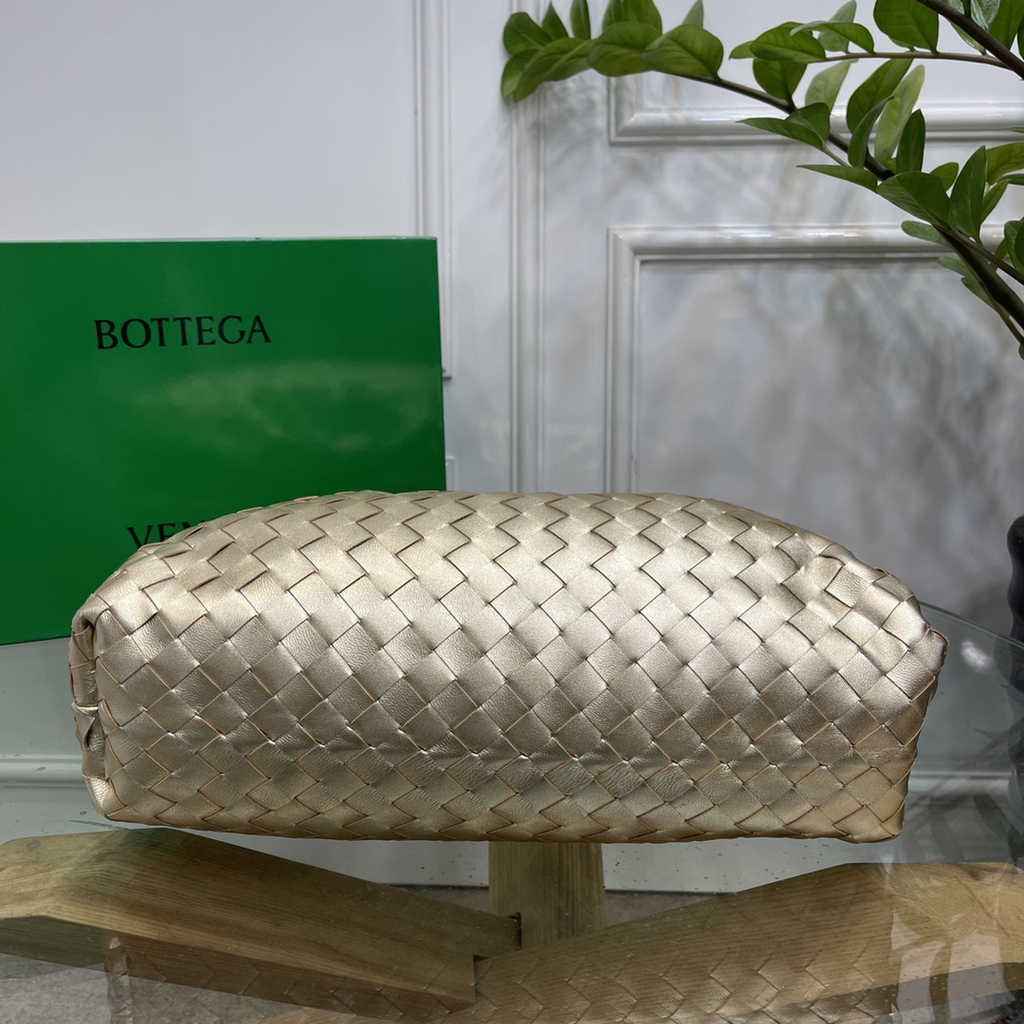 Bottega Veneta Teen Pouch 576175 Gold