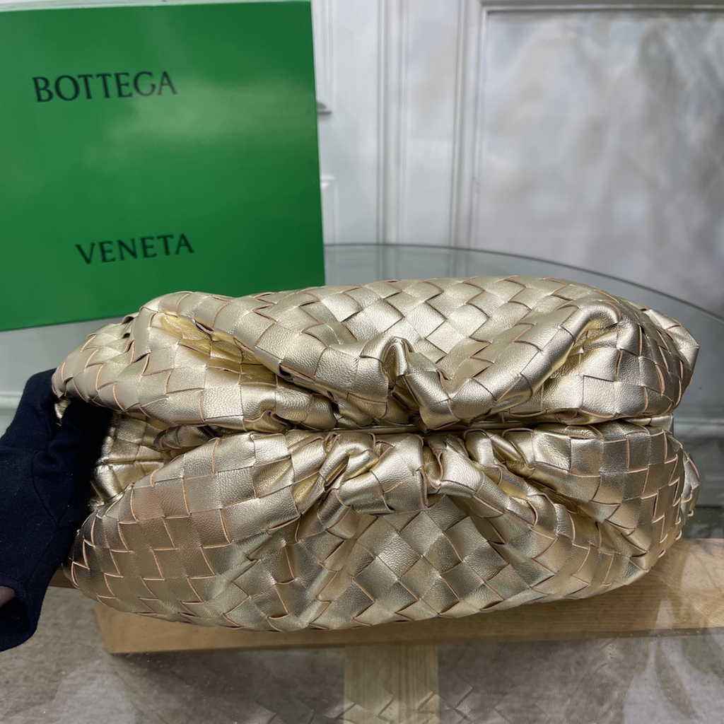 Bottega Veneta Teen Pouch 576175 Gold