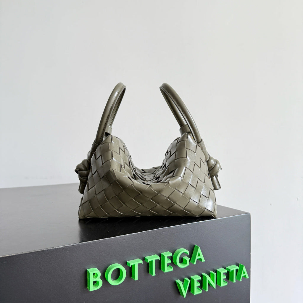 Bottega Veneta Top Handle Loop Bag 796615 in Green