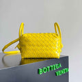 Bottega Veneta Top Handle Loop Bag 796615 in Yellow
