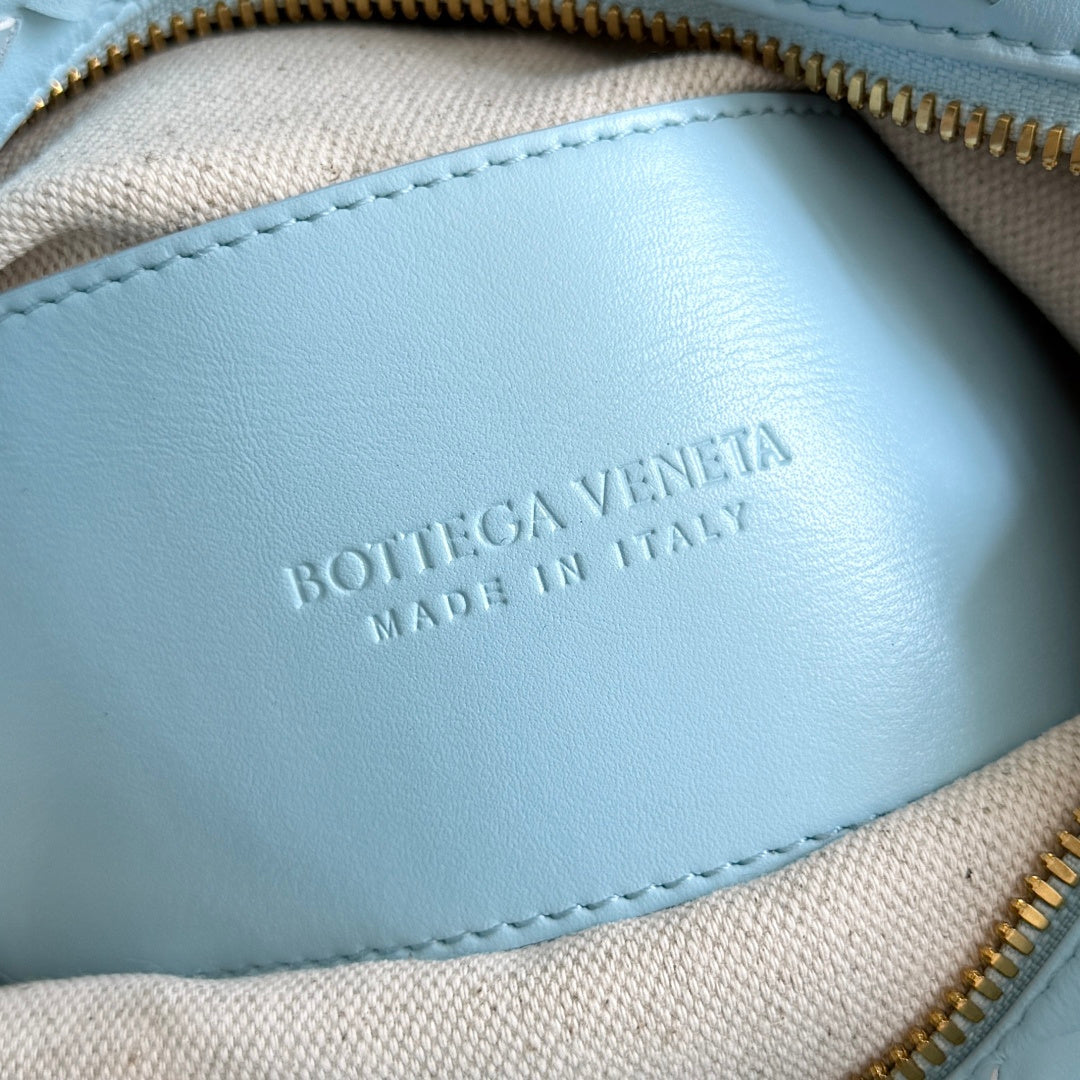 Bottega Veneta Top Handle Loop Bag 796615 in Blue