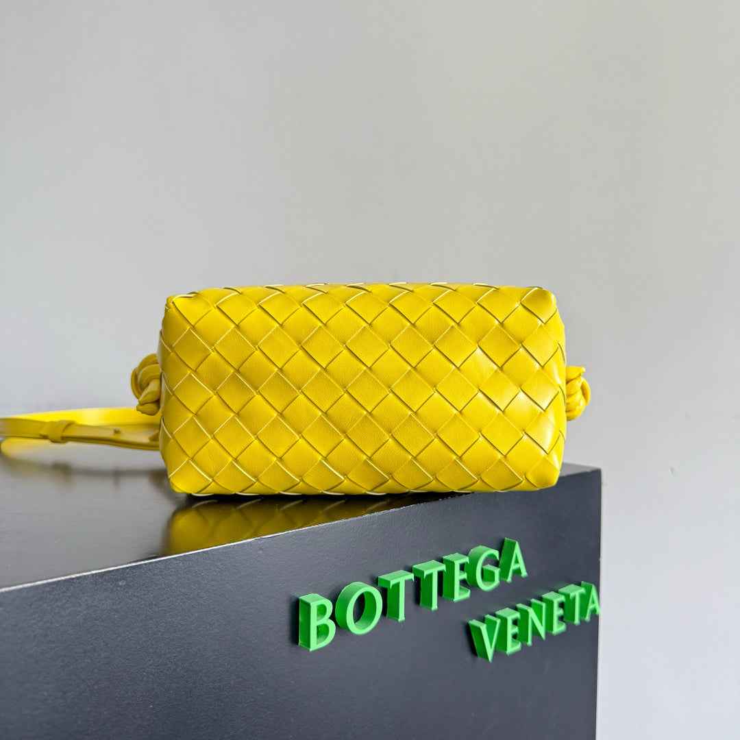 Bottega Veneta Top Handle Loop Bag 796615 in Yellow
