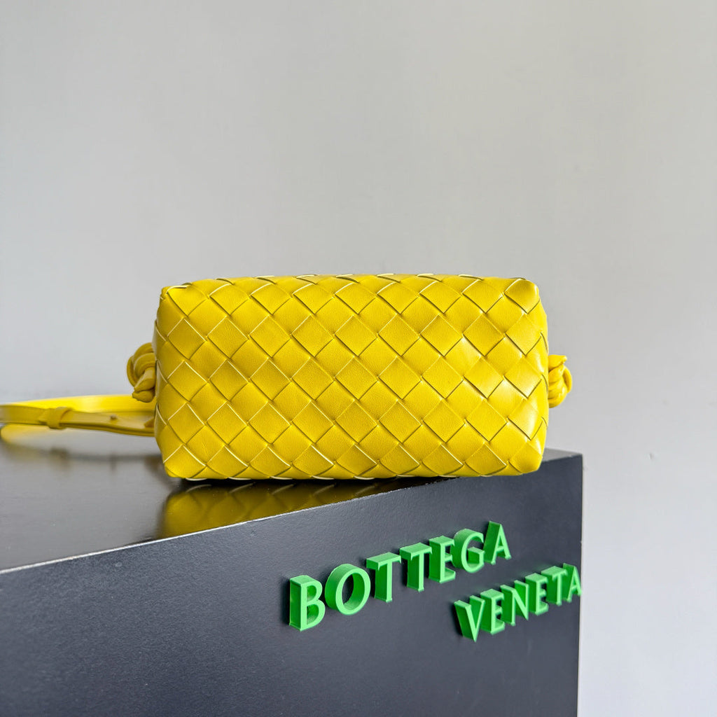 Bottega Veneta Top Handle Loop Bag 796615 in Yellow