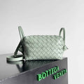 Bottega Veneta Top Handle Loop Bag 796615 in Light Green