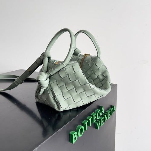 Bottega Veneta Top Handle Loop Bag 796615 in Light Green