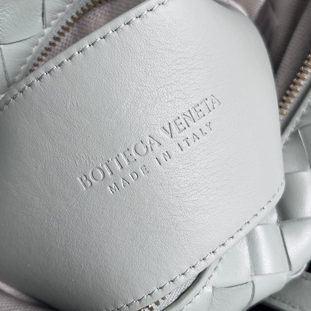Bottega Veneta Top Handle Loop Bag 796615 in Light Green