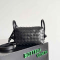 Bottega Veneta Top Handle Loop Bag 796615 in Black