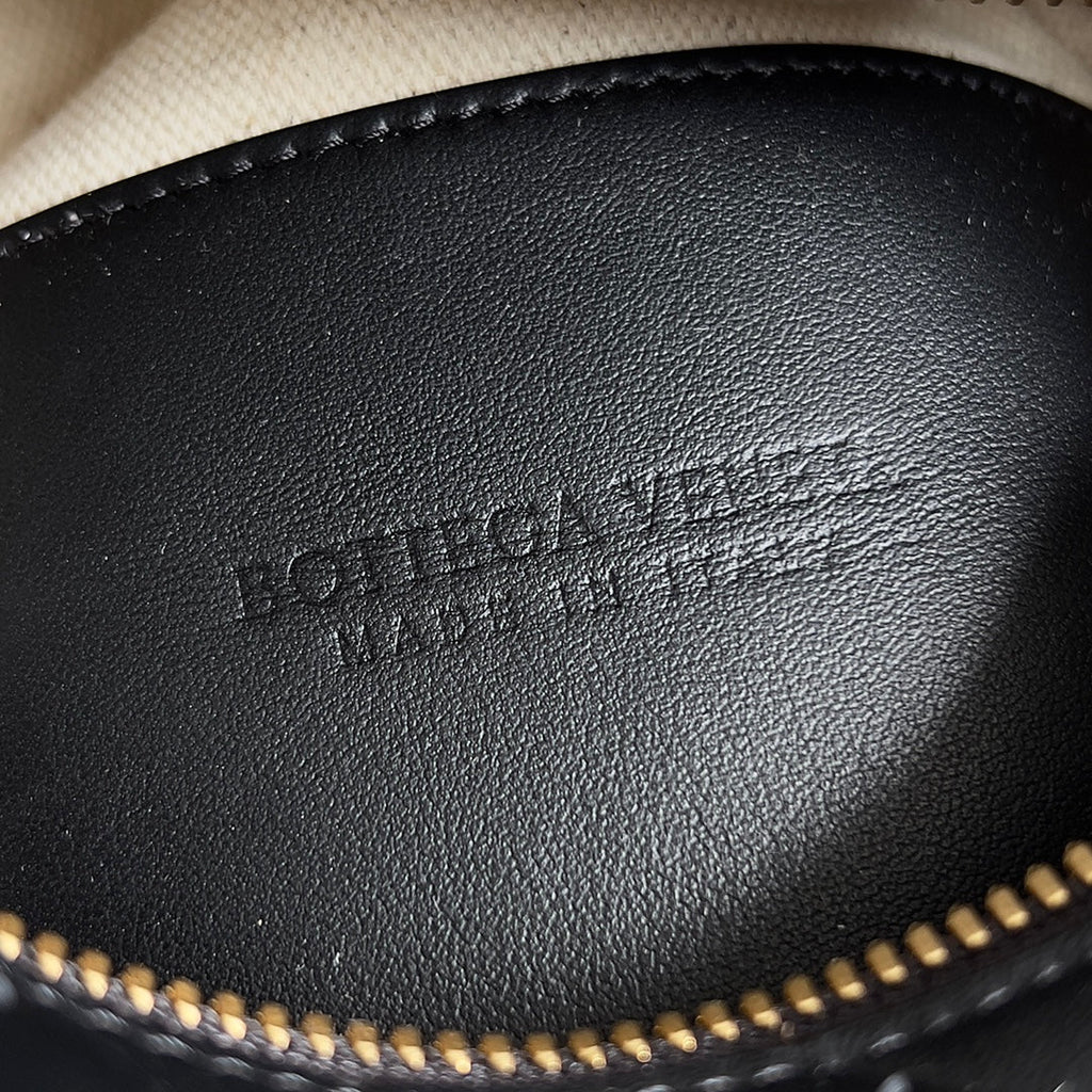 Bottega Veneta Top Handle Loop Bag 796615 in Black