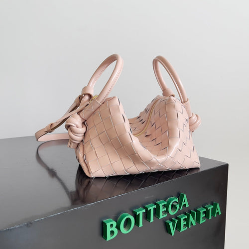 Bottega Veneta Top Handle Loop Bag 796615 in Pink