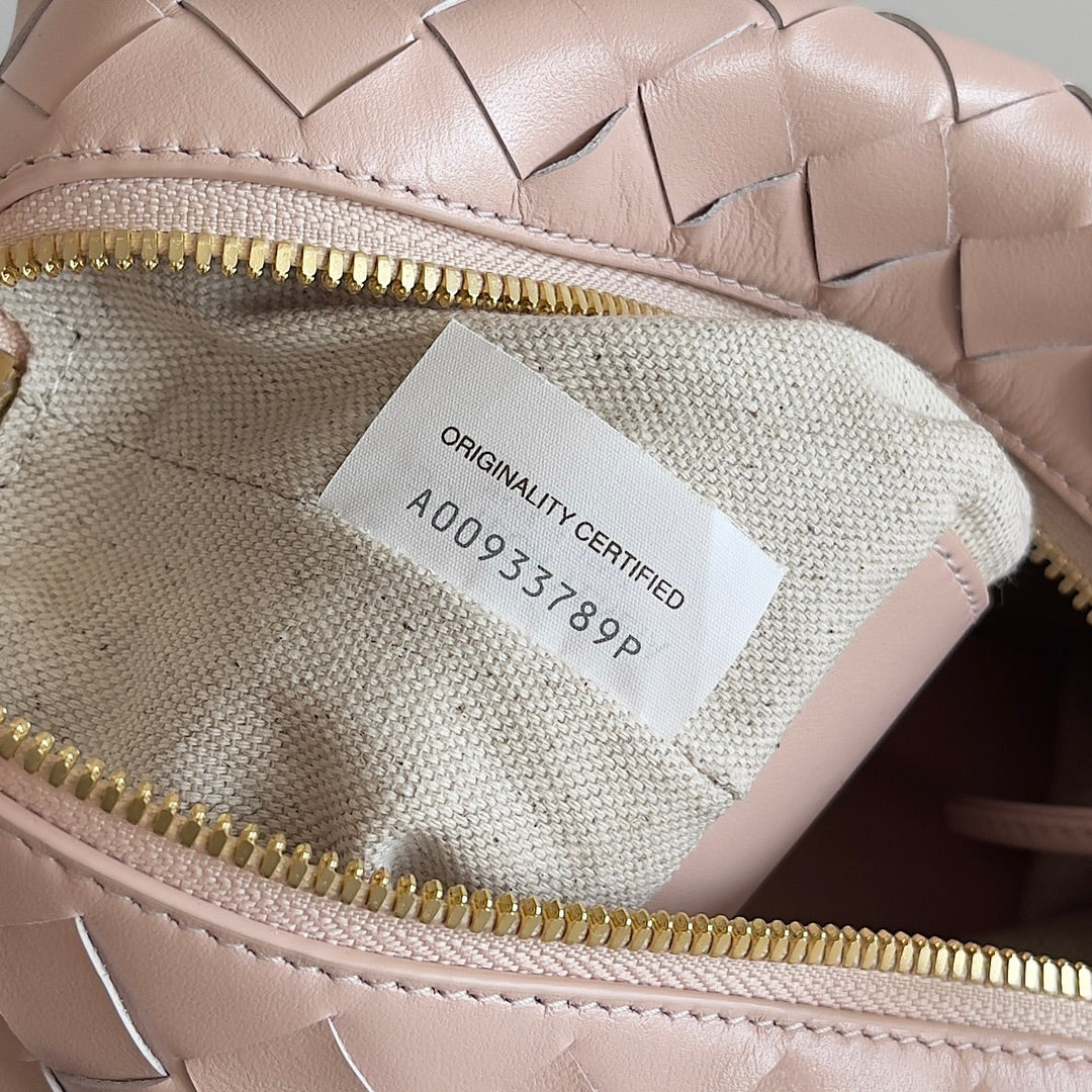 Bottega Veneta Top Handle Loop Bag 796615 in Pink