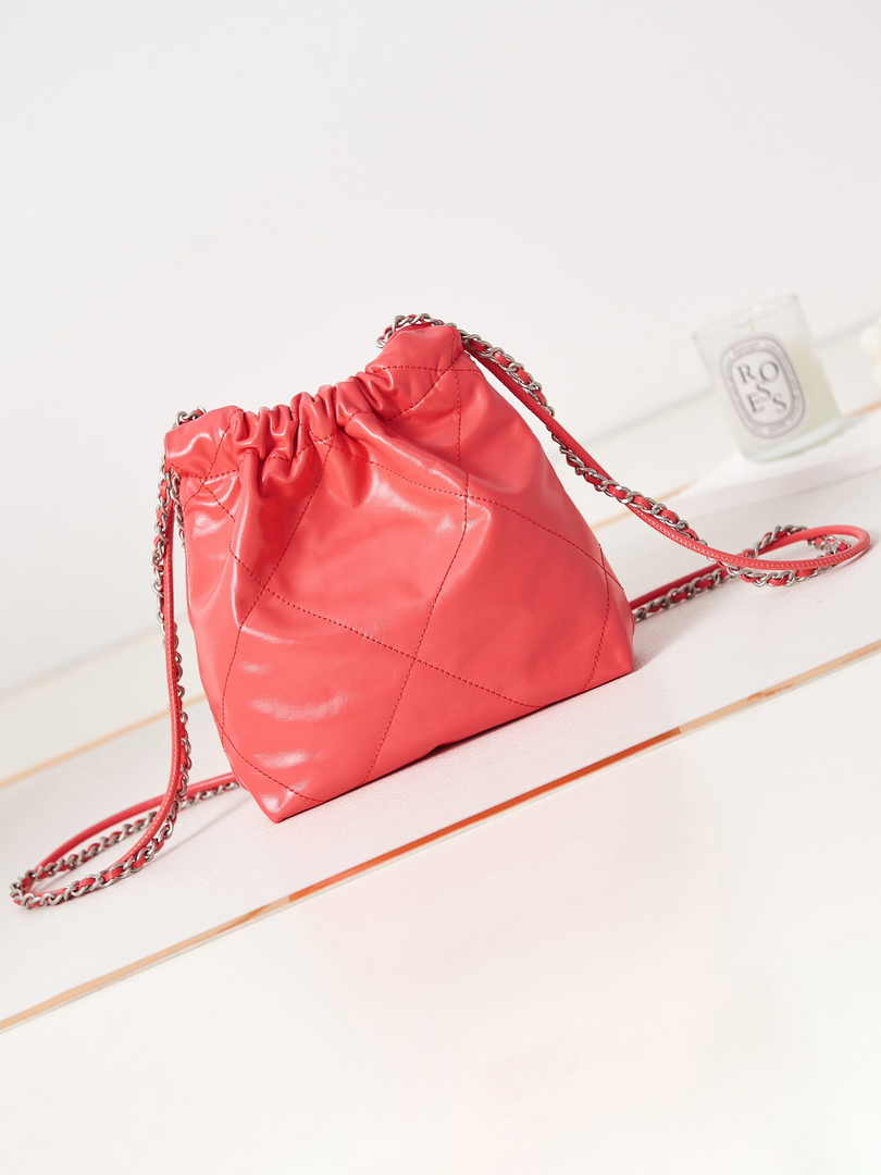 Chanel 22 Mini bag AS3980 Calfskin Pink