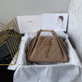 Chanel 25 Mini Handbag AS5631 - Light Pink Suede Calfskin