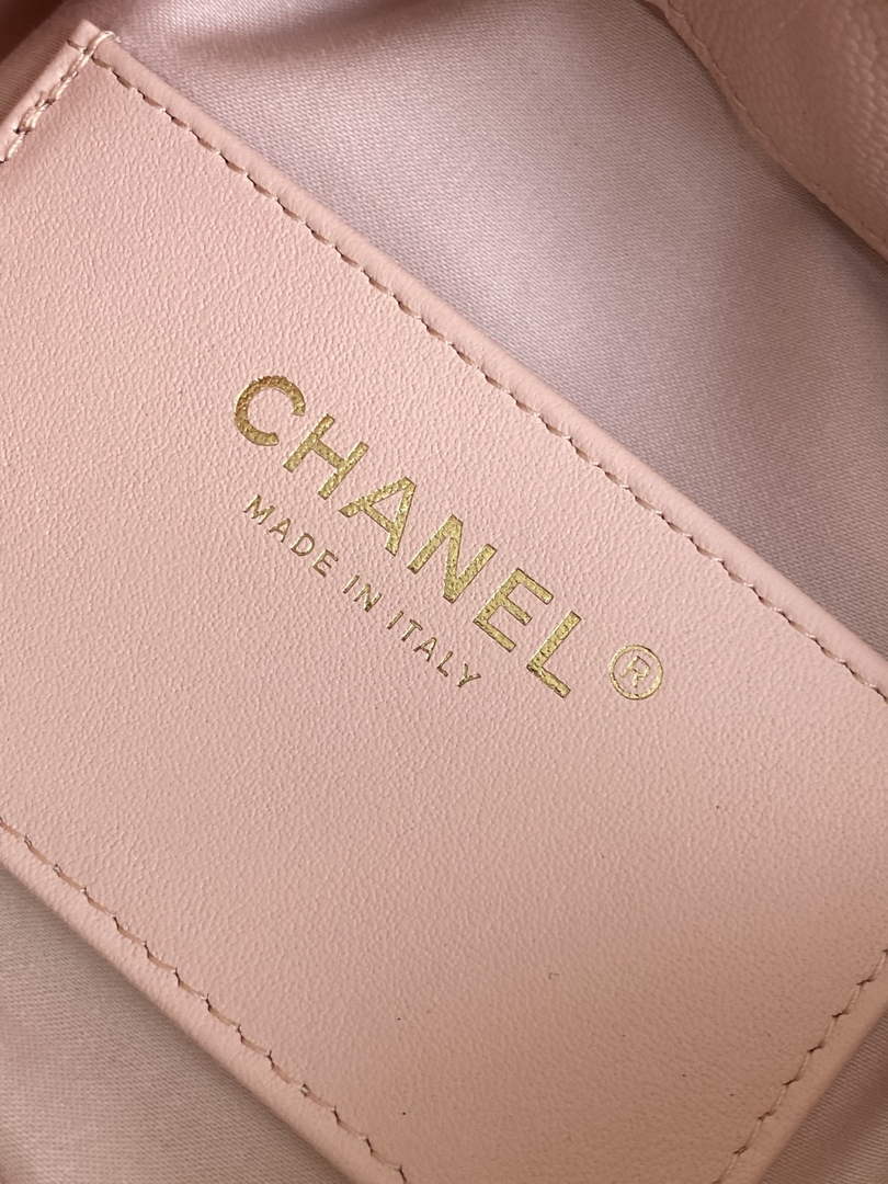 Chanel 25 Mini Handbag AS5631 - Pink Grained Calfskin