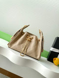 Chanel 25 Mini Handbag AS5631 - Apricot Grained Calfskin