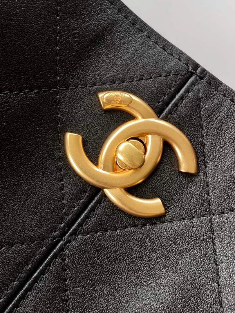 Chanel 25 Shopping Bag, AS5636 Suede Calfskin