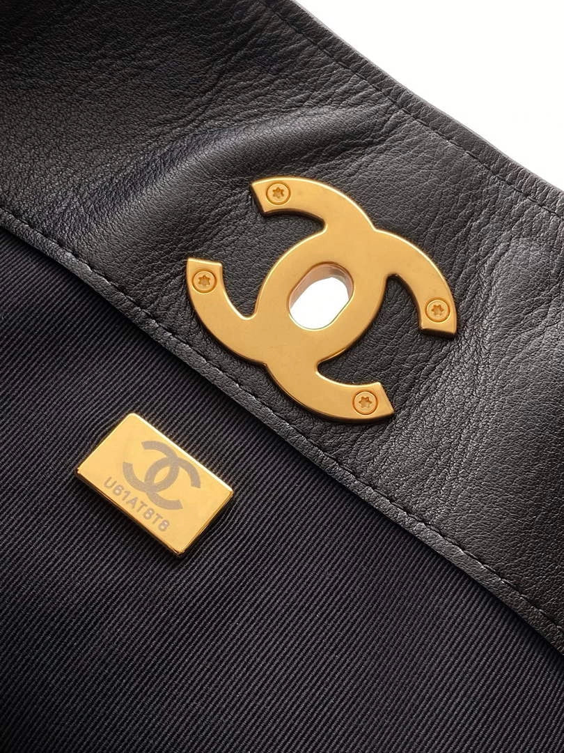 Chanel 25 Shopping Bag, AS5636 Suede Calfskin