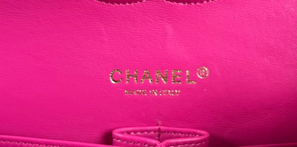 Chanel A69900 Mini Flap Bag Tweed Gold-Tone Metal Plum