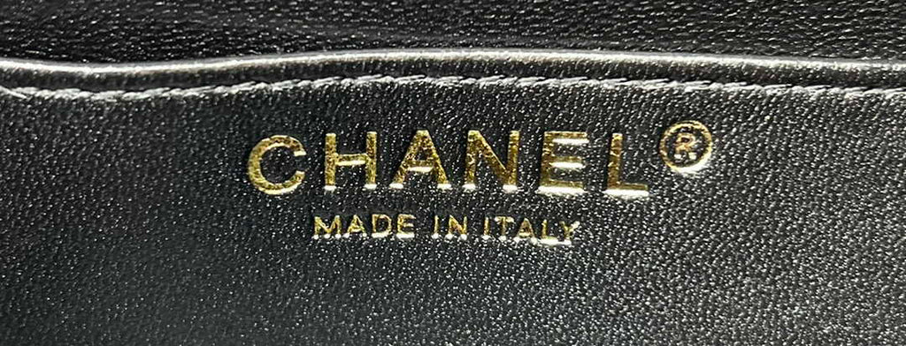 Chanel A69900 Mini Flap Bag Red Black Tweed Gold-Tone Metal