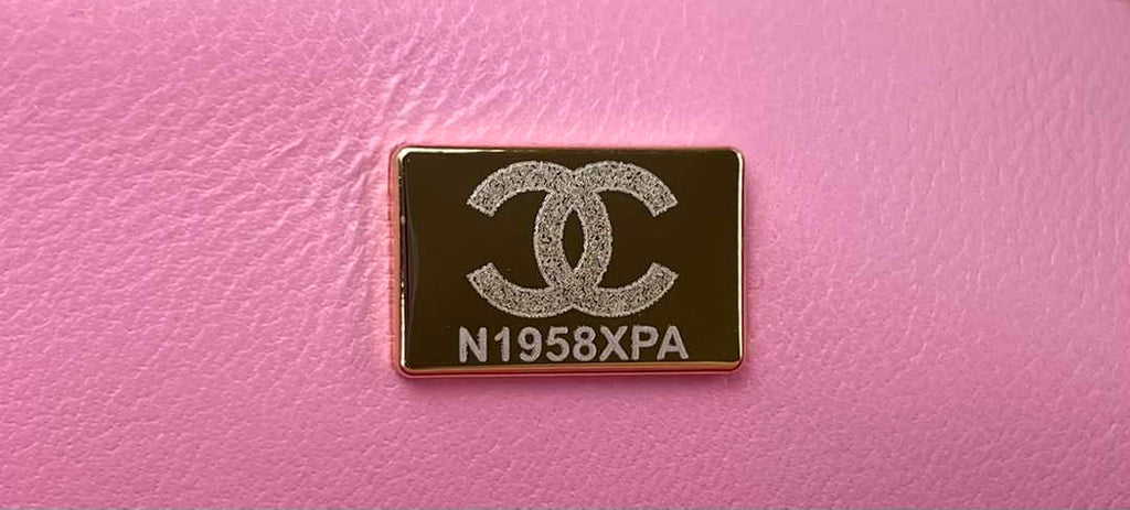 Chanel A69900 Mini Flap Bag Pink Tweed Gold-Tone Metal