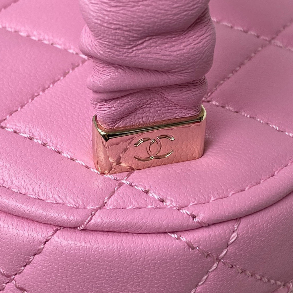 Chanel AP2730 Vanity Case Lambskin Pink