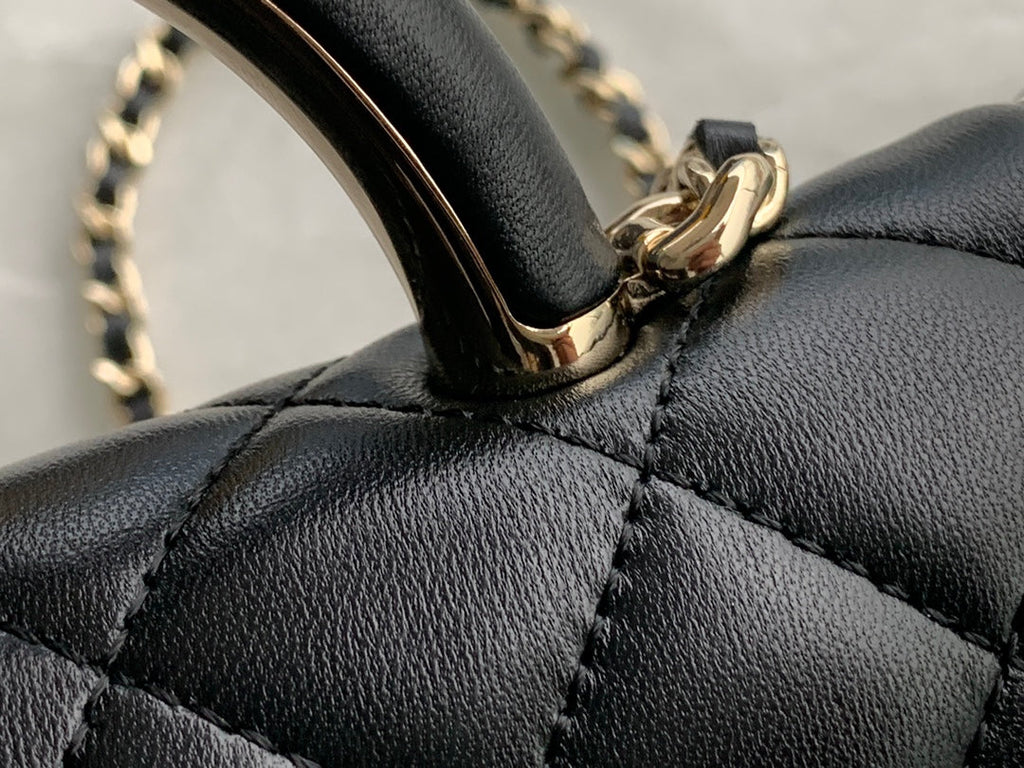 Chanel AP2844 Wallet On Chain Lambskin Black