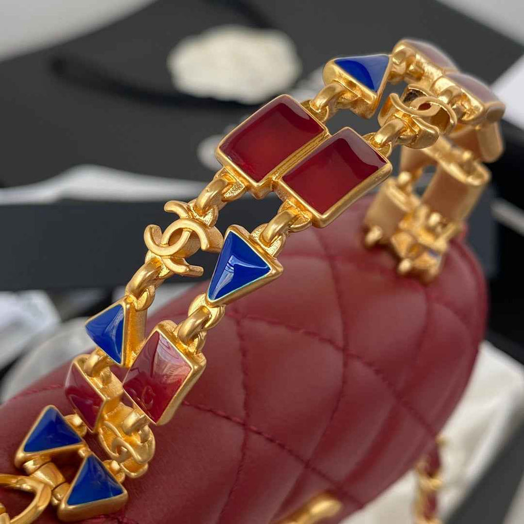 Chanel AP2944 Clutch with Chain Lambskin Red