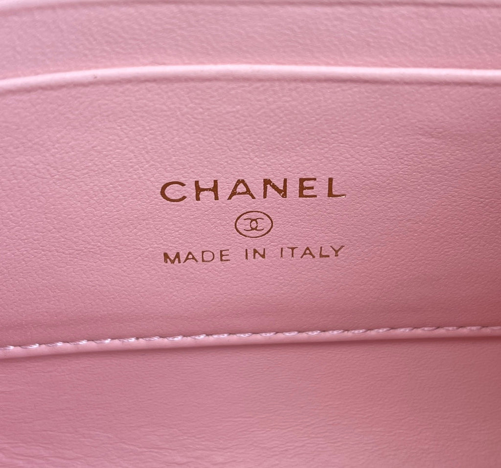 Chanel AP2945 Clutch with Chain Lambskin Pink