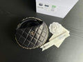 Chanel AP3095 Pouch Lambskin Gold-Tone Metal Black