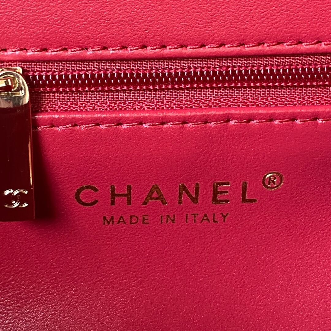 Chanel AP3791 Evening Clutch with chain Velvet Red