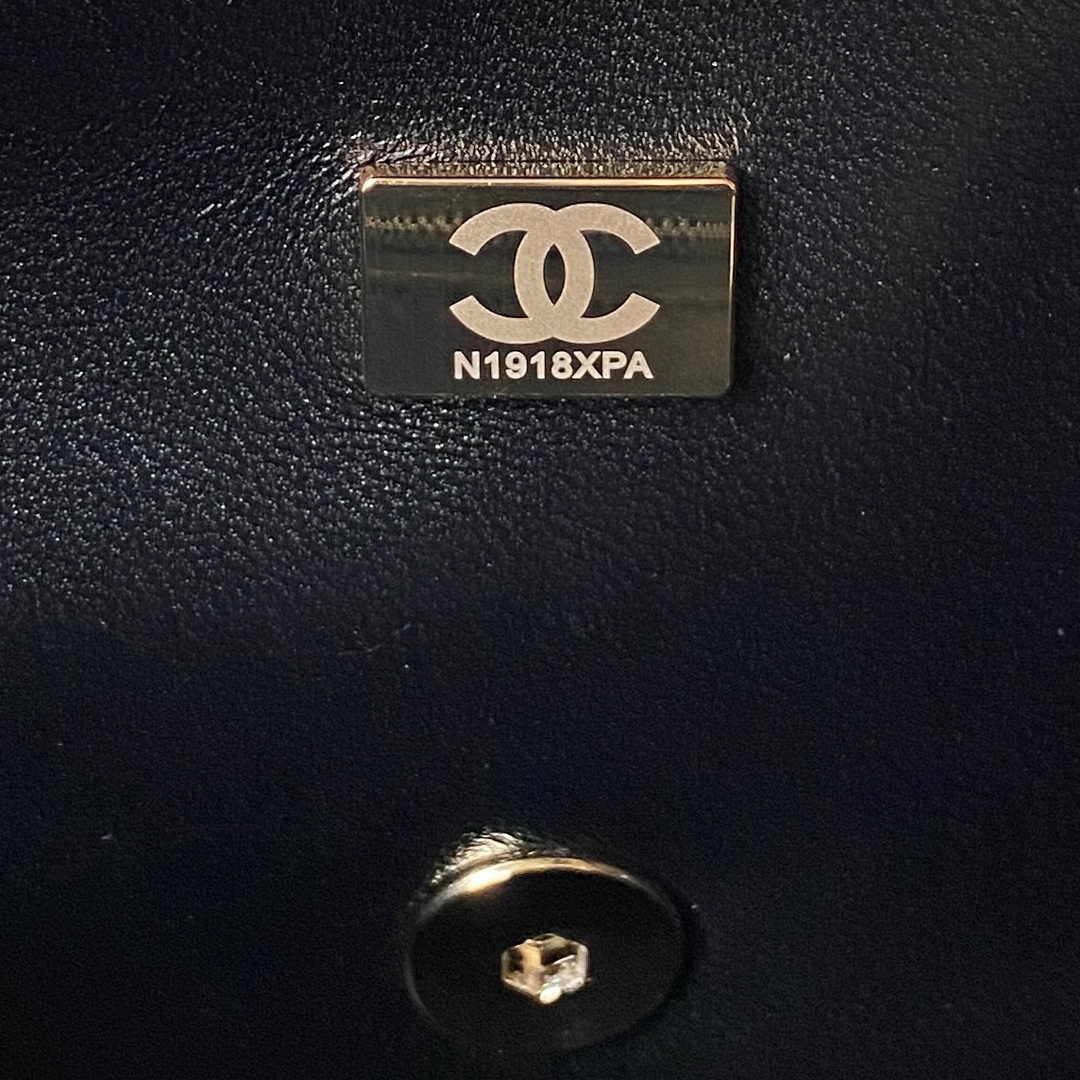 Chanel AP3791 Evening Clutch with chain Velvet Black