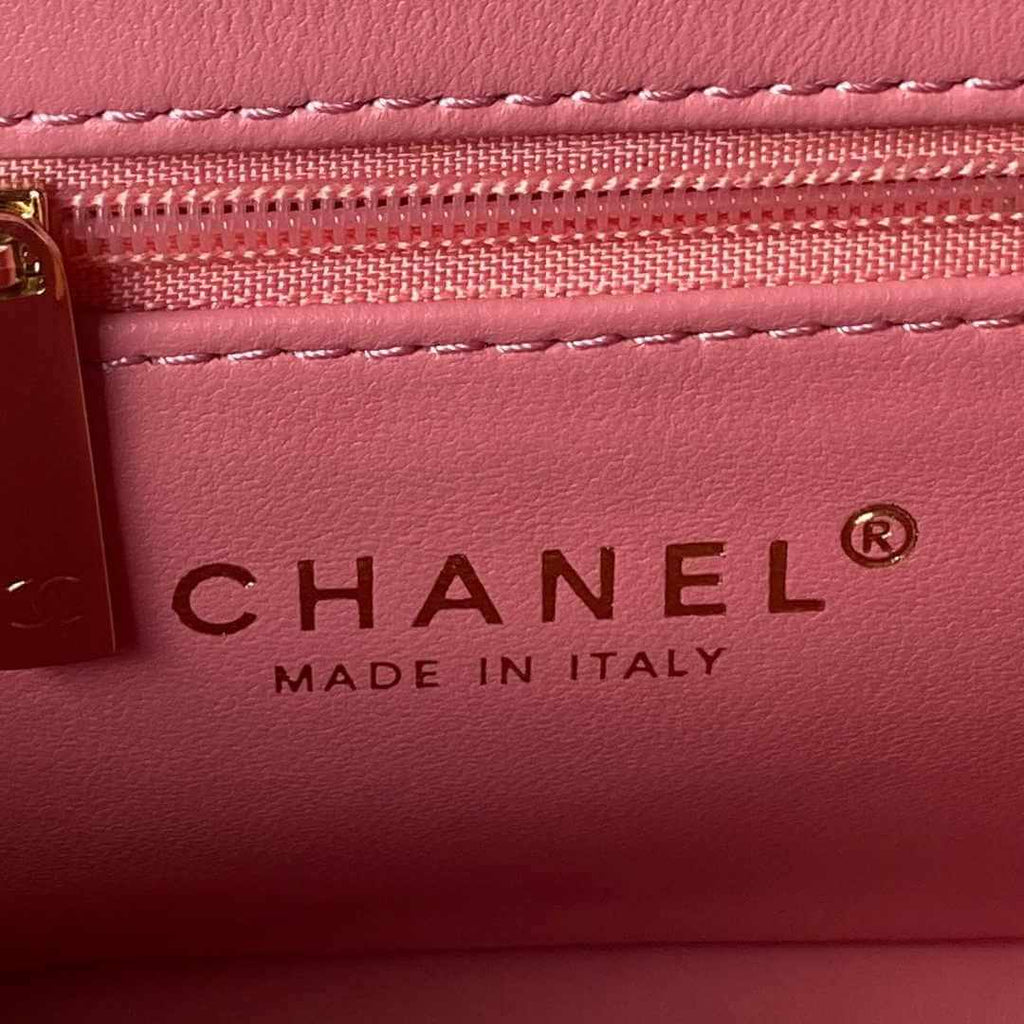 Chanel AP3791 Evening Clutch with chain Velvet Pink