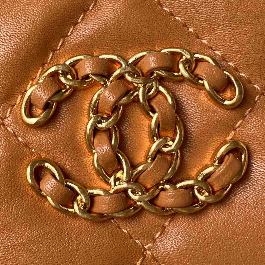 Chanel AP4422 Hobo Bag Calfskin Brown