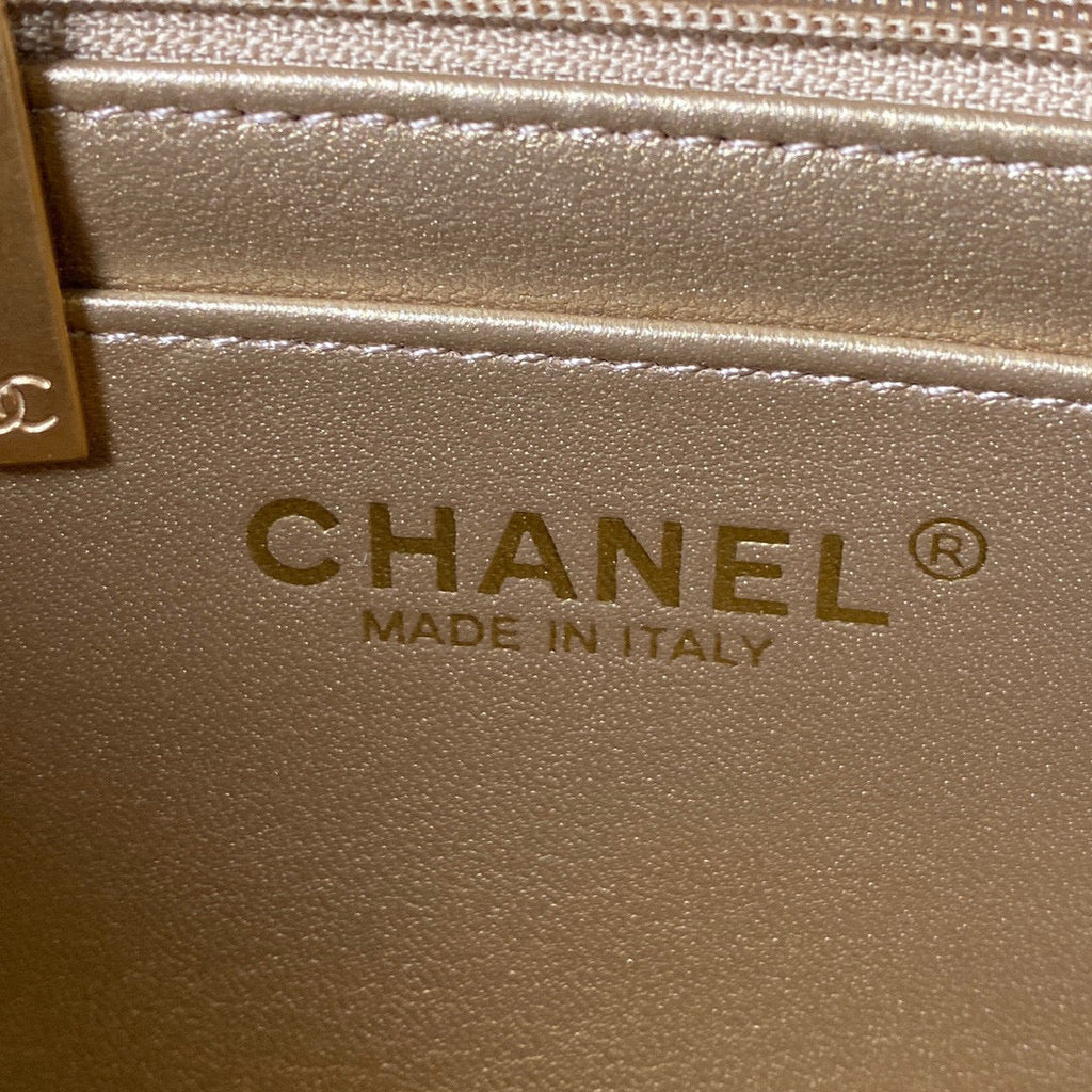 Chanel AS1786 Mini Flap Bag Lambskin Green