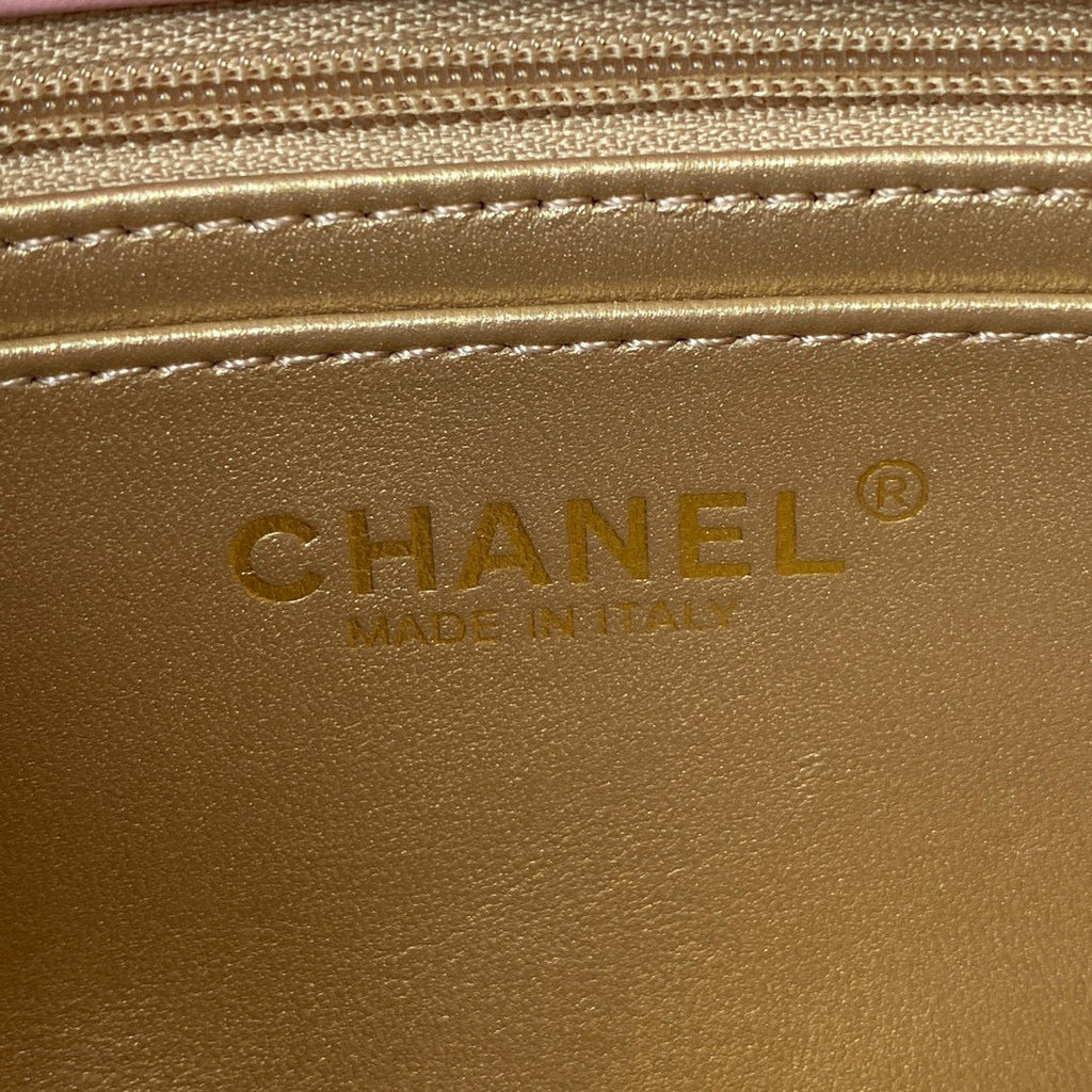 Chanel AS1787 Small Flap Bag Lambskin Pink