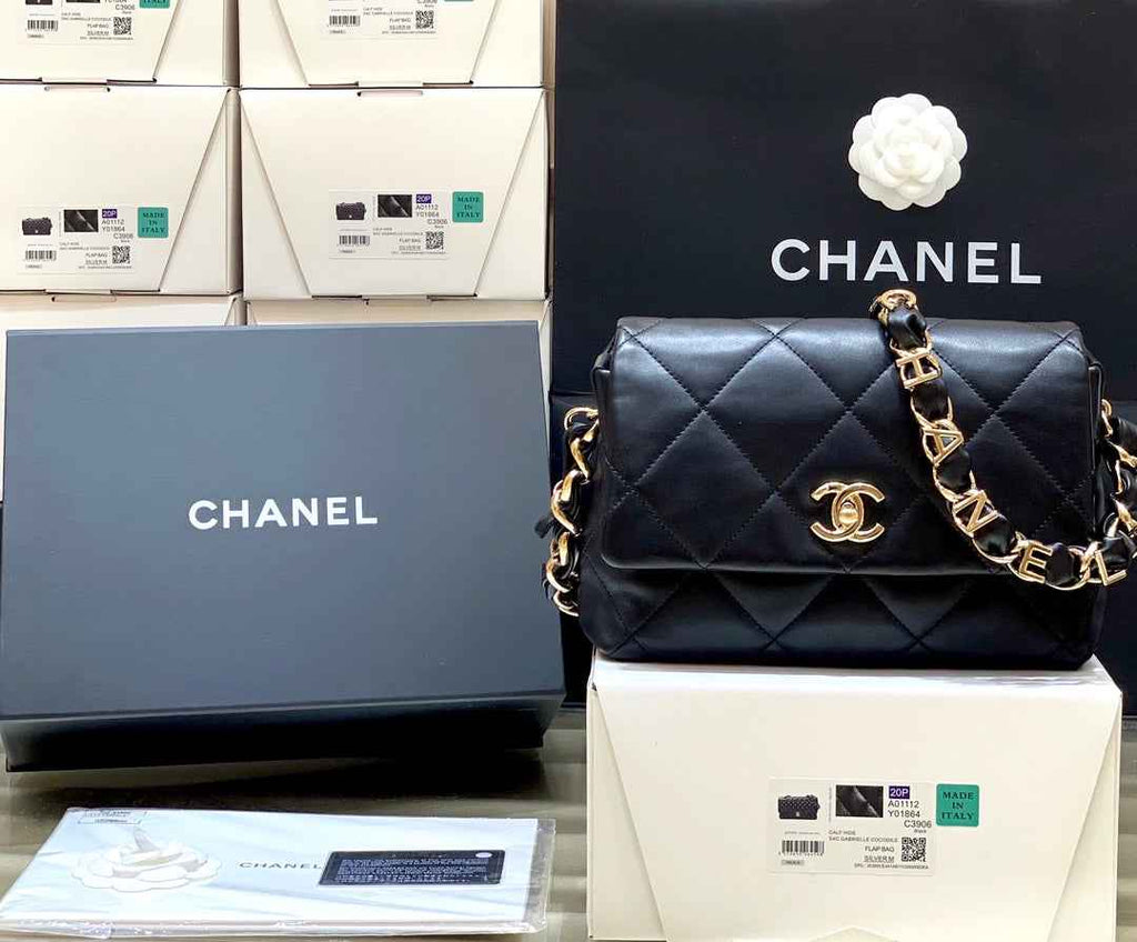 Chanel AS2299 Flap Shoulder Bag In Black