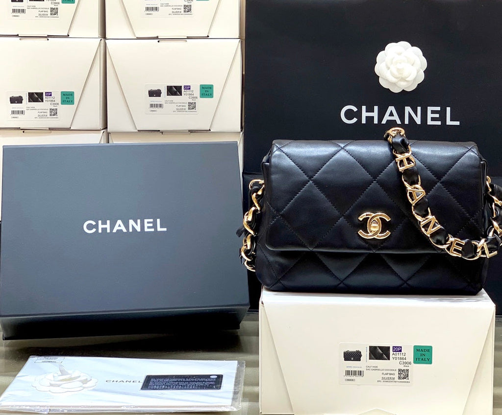Chanel AS2299 Flap Shoulder Bag In Black