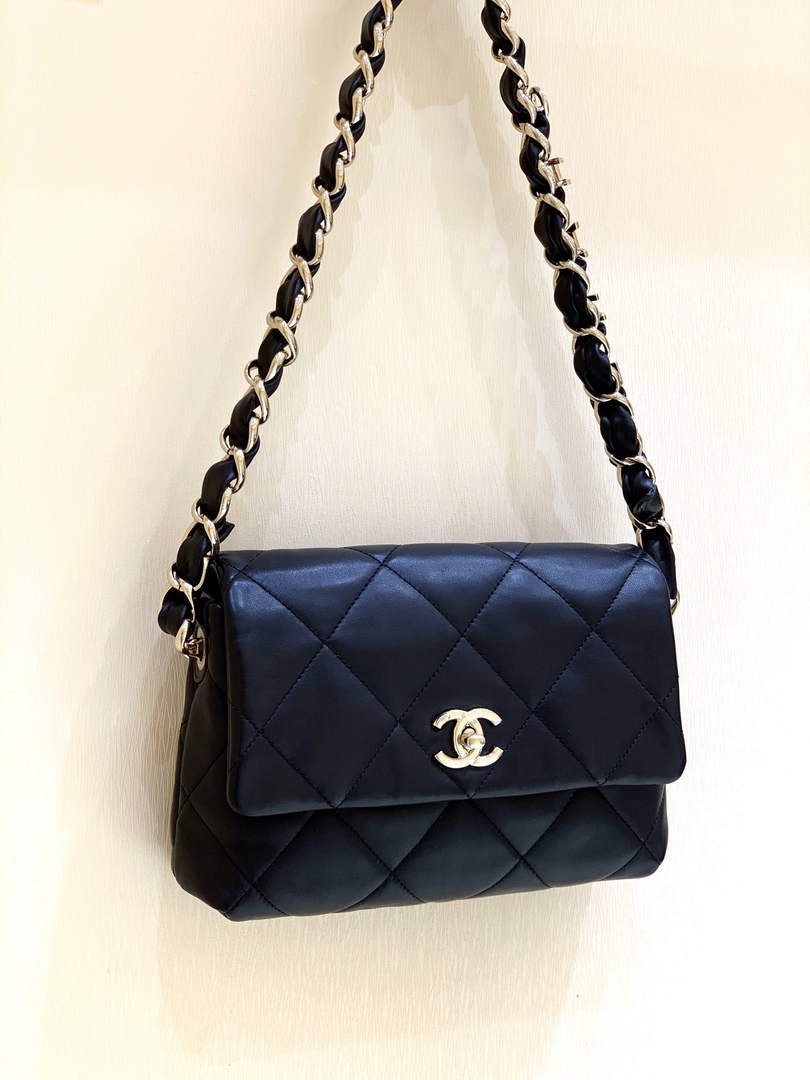 Chanel AS2299 Flap Shoulder Bag In Black